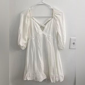 White Babydoll Dress